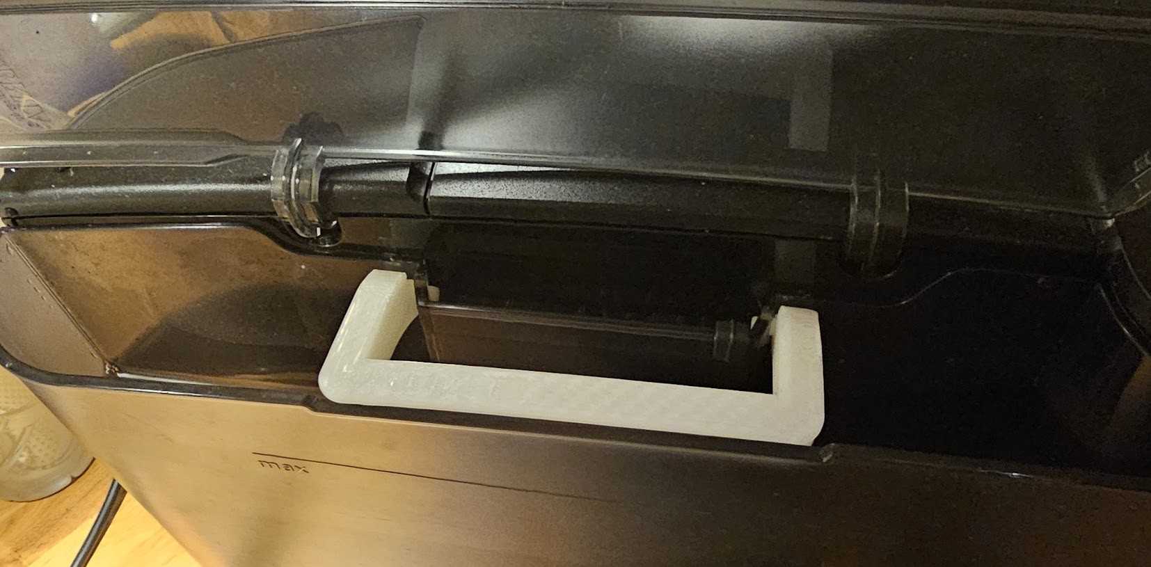 3D-printet kaffemaskin håndtak